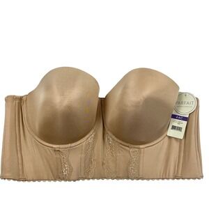 Parfait Elissa Strapless Longline Bra 44C European Nude P50116 Womens Lingerie